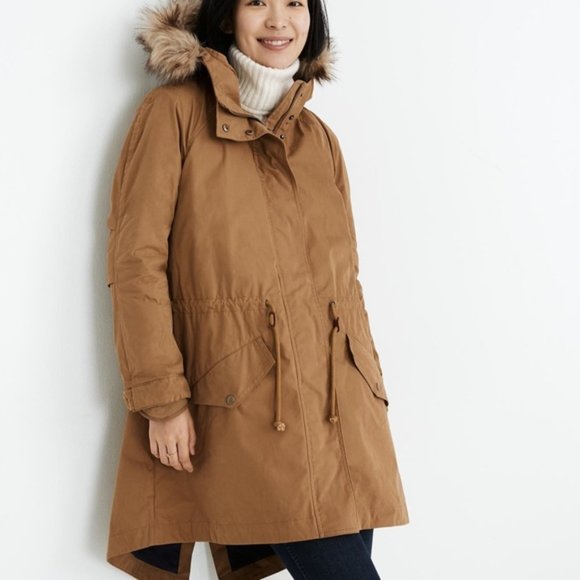Madewell Nylon Vancouver Fishtail Parka 